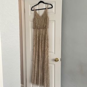 BHLDN 	
Fidelia Beaded Maxi Dress